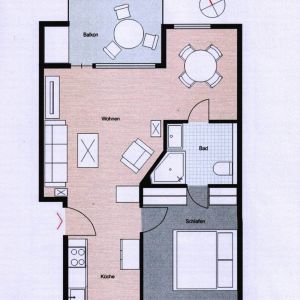 Bild Ferienwohnung Grundriss