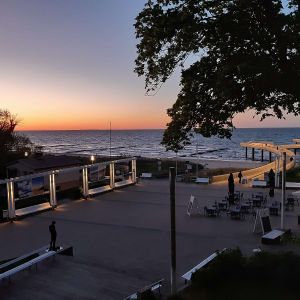 Bild Ferienwohnung Ausblick Sonnenuntergang