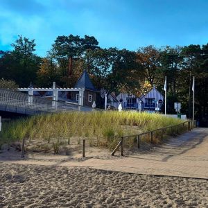 Bild Ferienwohnung Aussenansicht vom Strand
